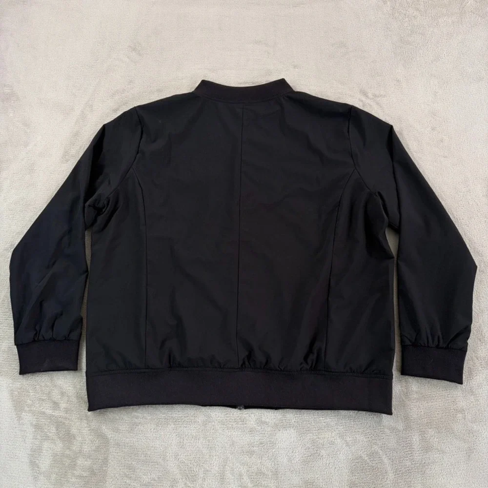 Banana Republic‎ Performance Bomber Jacket in Black Men XL Full Zip NWOT $139